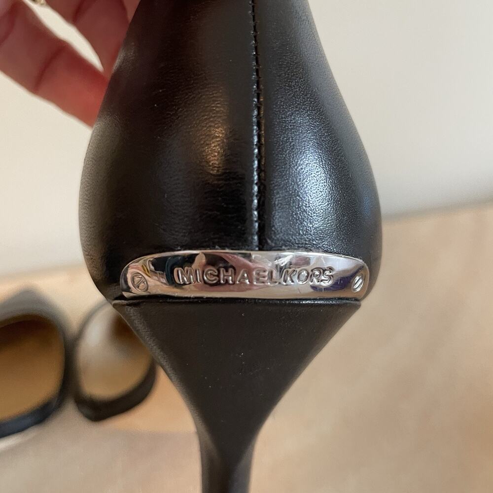 Michael Kors D'Orsay Pointed Toe Pumps - Picture 5 of 11